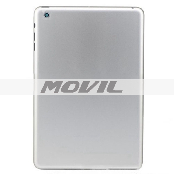 Apple ipad Mini 2 Wifi Version Aluminum Rear Cover Battery Door Back Housing Replacement With Logo BlackSilver Color